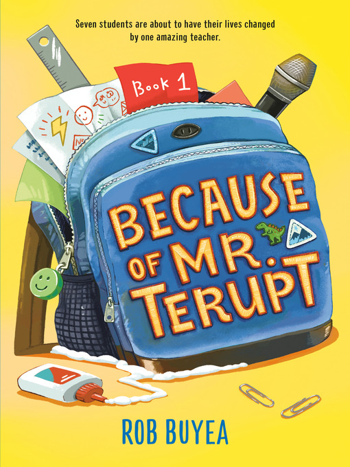 Title details for Because of Mr. Terupt by Rob Buyea - Wait list